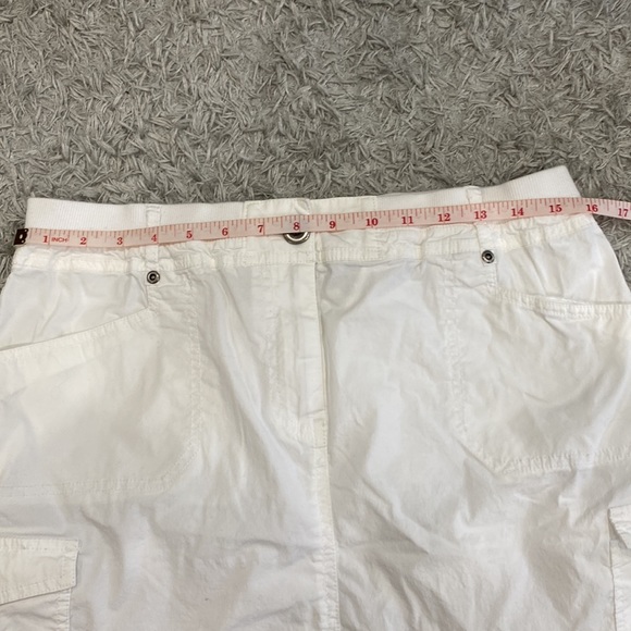 Chico’s Womens Cargo White skirt - Picture 3 of 6